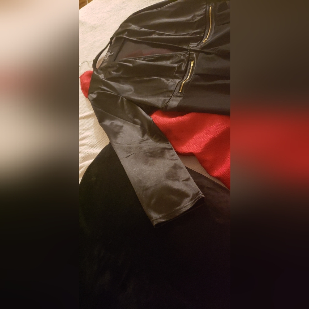 Black hi low blazer 3X - Picture 2 of 9
